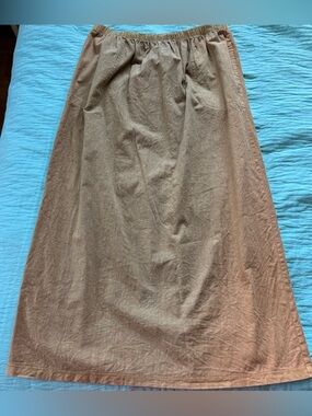 Carole Little Brown Maxi Skirt 1X